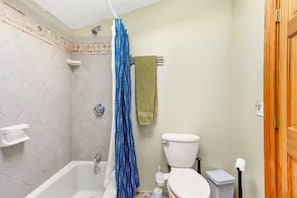 Towels, soap, toilet paper