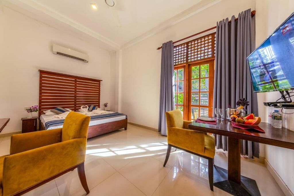 ห้  องดีลักซ์ดับเบิล | โต๊ะทำงาน, Wi-Fi ฟรี