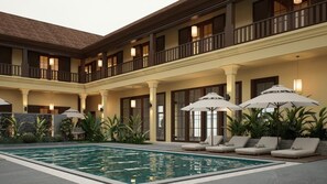 Outdoor pool - MMK Boutique Hotel  (Vang Vieng)