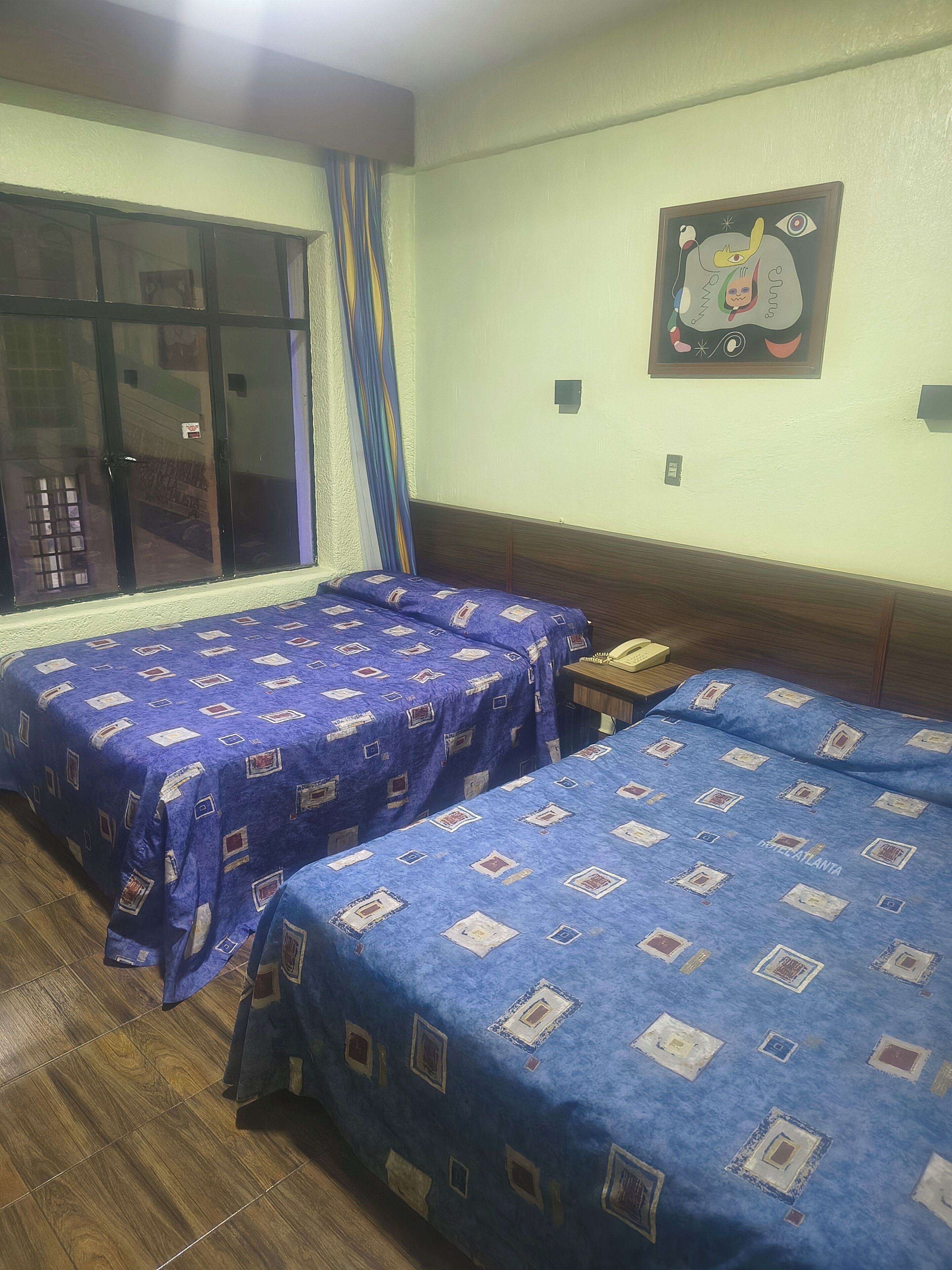 舒适双人房或双床房, 城市景观