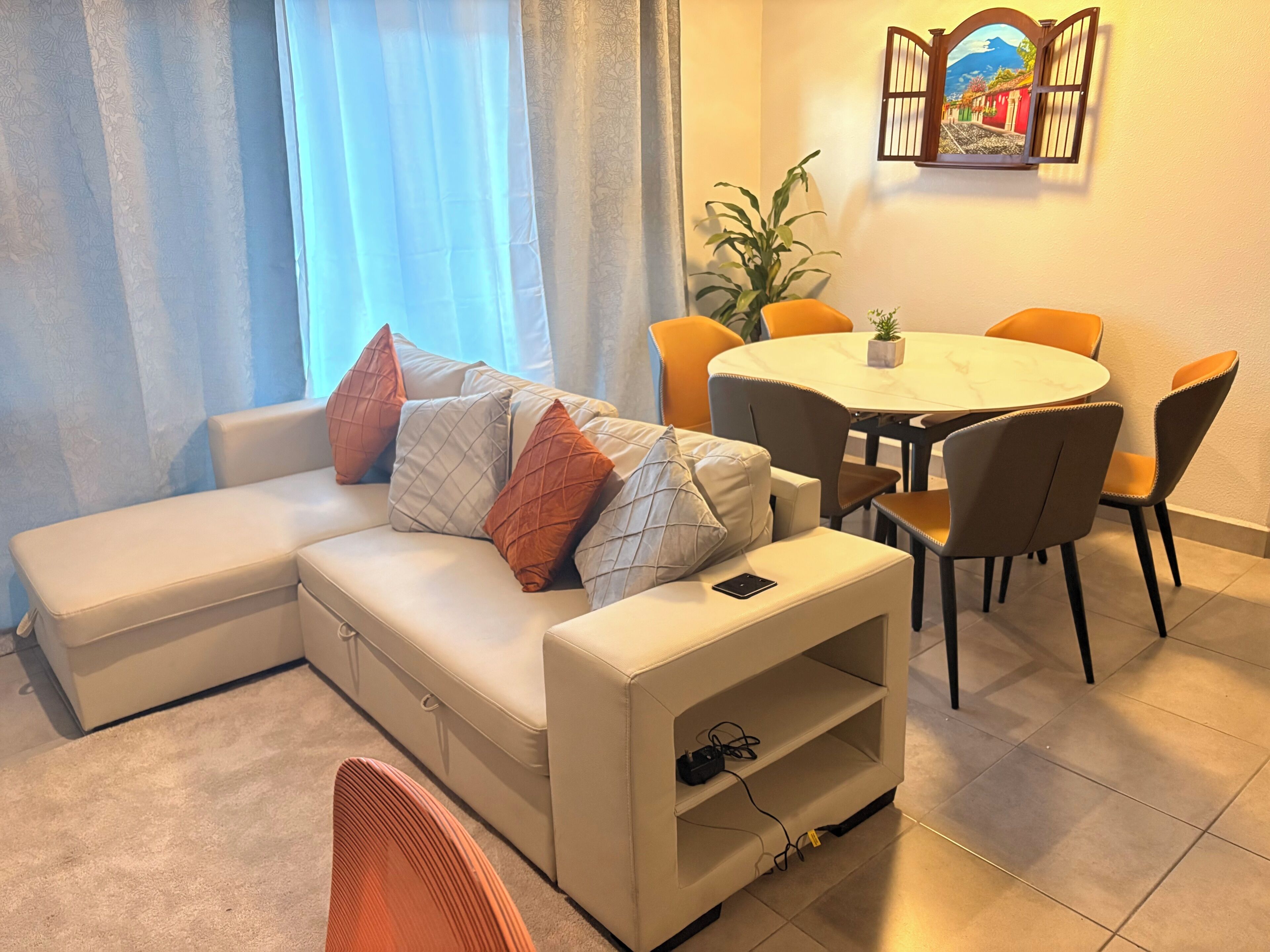 Área de sala de estar