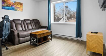 Beautiful 1-bedroom apartment with AC in charming Gatineau