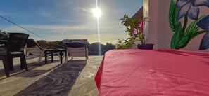 Terrace/patio - Ocean View Terrace Retreat Caribbean Escape (Buccoo)