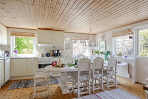 Kaffetrakter/tekoker, kjøleskap, mikrobølgeovn og ovn