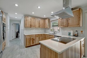 Nhà dành cho gia đình, 3 phòng ngủ, quang cảnh sông | Bếp riêng