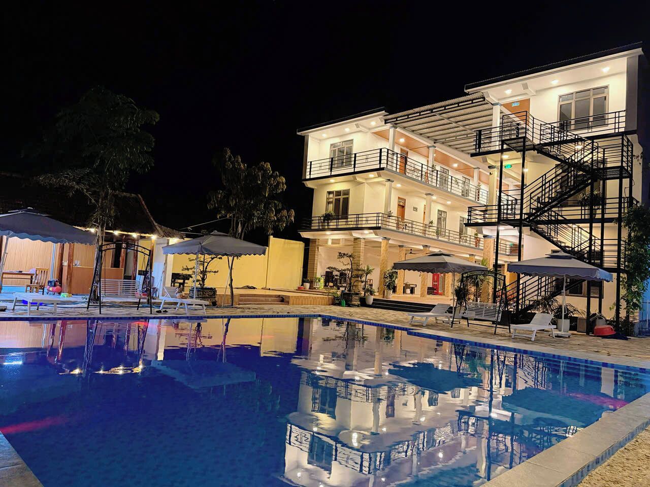 Fassade der Unterkunft