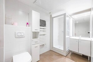 Hair dryer - Superb 4-room apartment, terrace just a stone's throw from the sea (Nice)