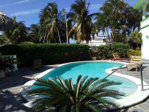 Pool - Delightful ground floor 2-bedroom apartment with AC and pool in Playa Encuentro (Playa Encuentro)