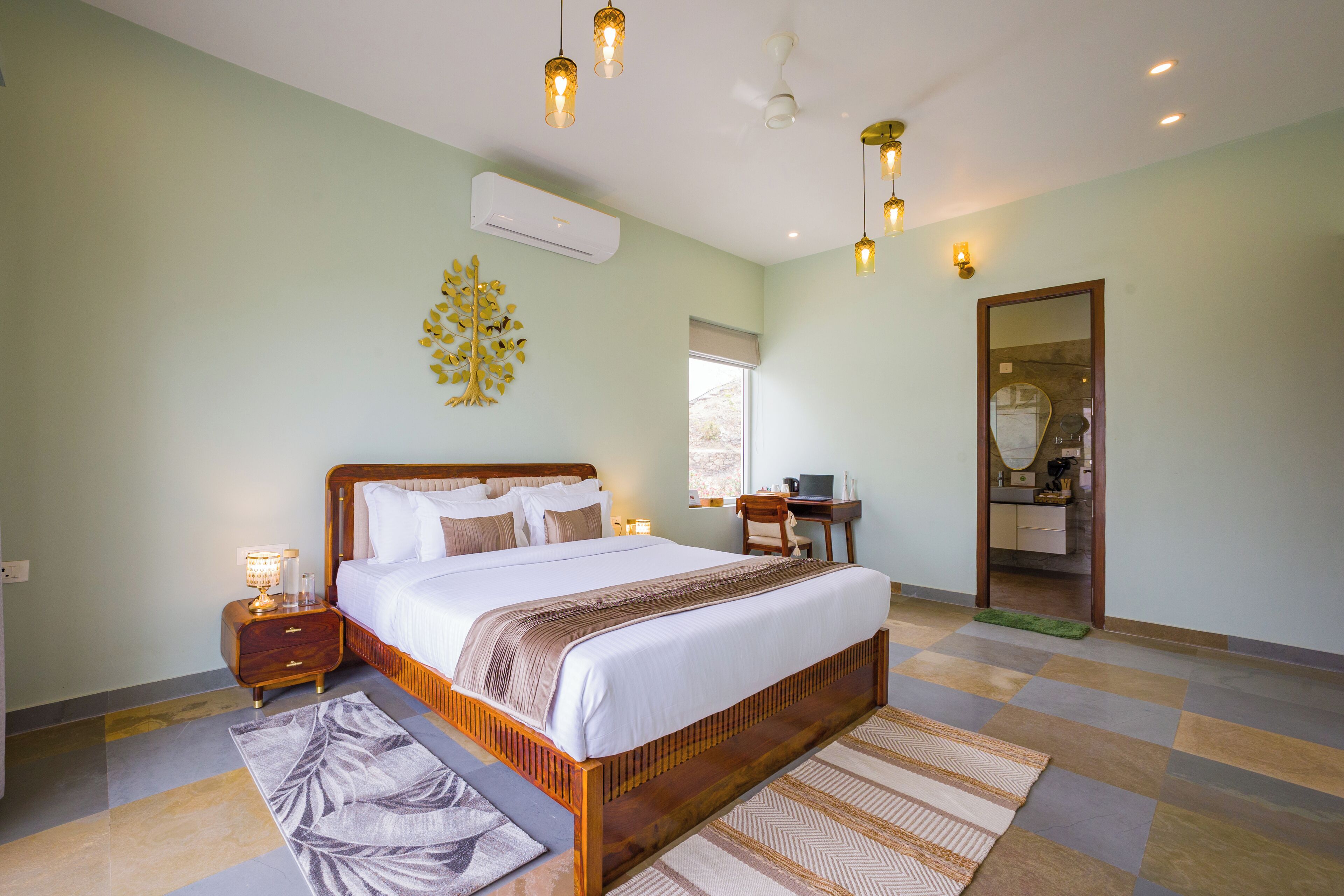 Villa, vue sur la piscine