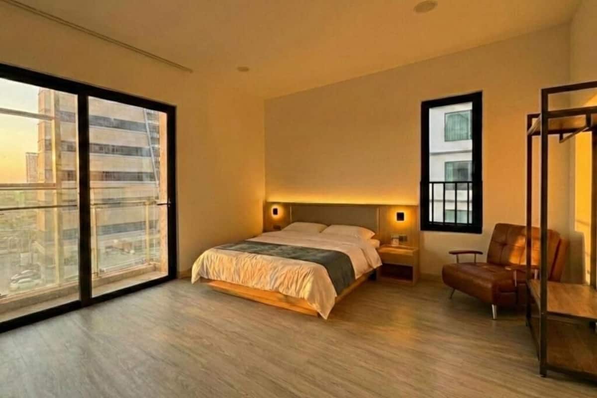 豪華套房, 陽台, 城市景觀