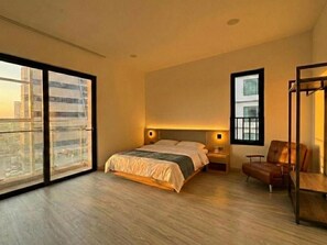 Deluxe suite, balkon, uitzicht op stad