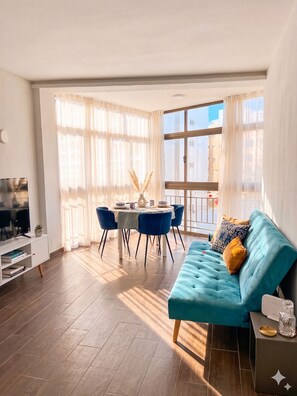 Living area - Torre Sol Y Playa (Torremolinos)