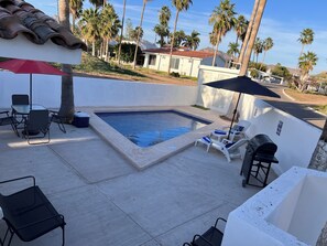 Outdoor pool, a heated pool - House 3 min from the beach with private pool, view of the golf course and Tetakawi hill. (San Carlos)