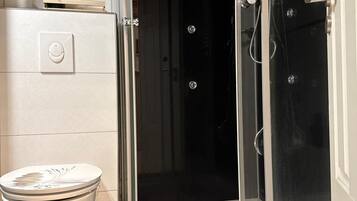 Towels, soap, toilet paper