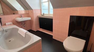 Haartrockner, Handtücher, Seife, Shampoo