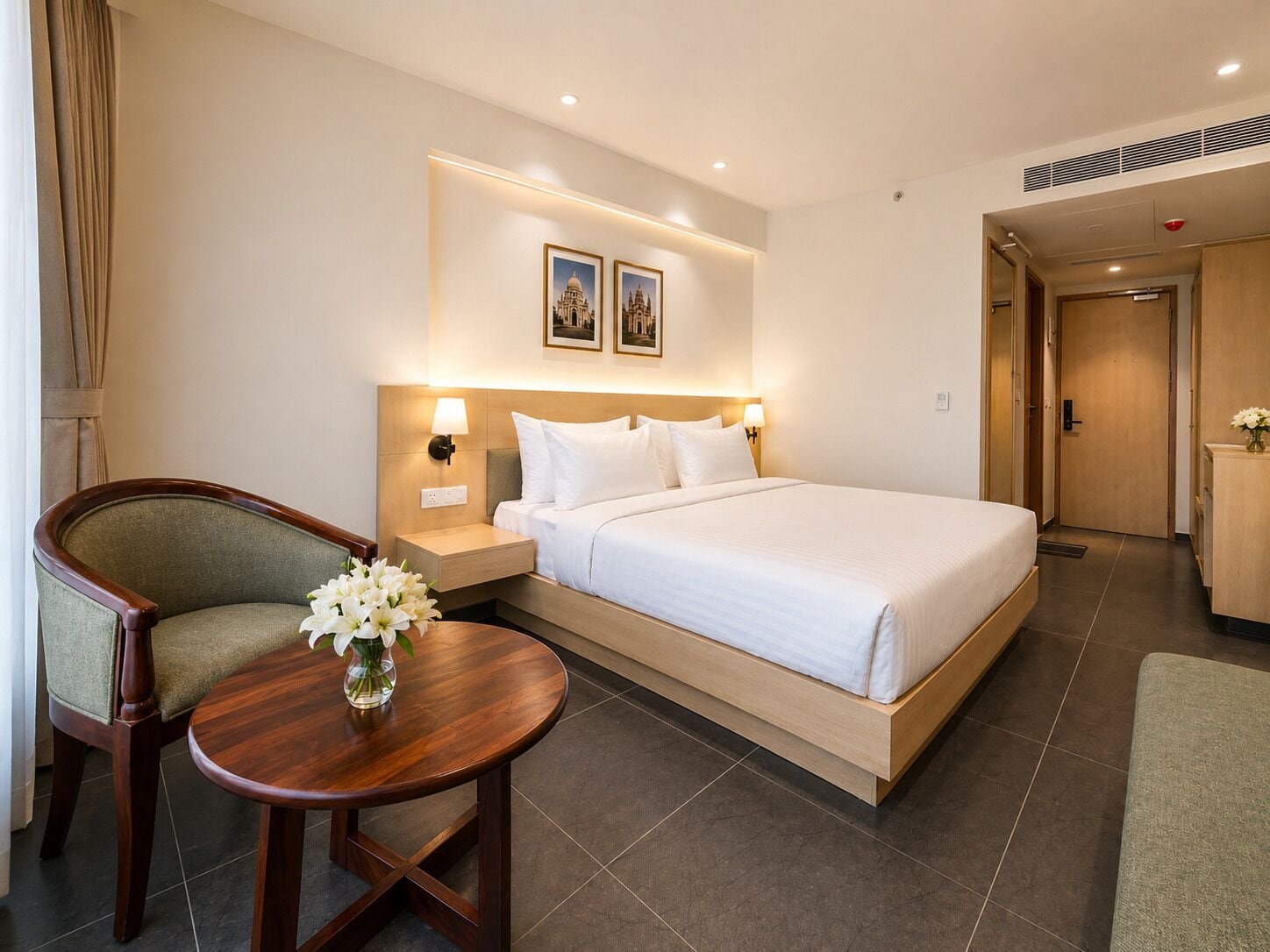 Premier Double Room, City View | Desk, free WiFi
