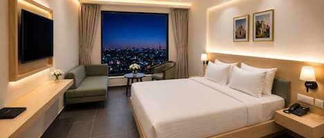 Premier Double Room, City View | Desk, free WiFi