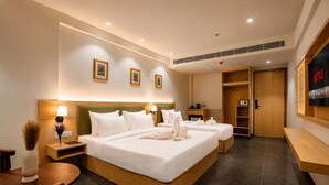 Chambre Triple Familiale, vue ville