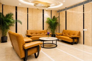 Sala de estar en el lobby