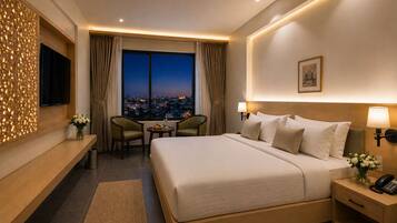 Superior Double Room, City View | Desk, free WiFi