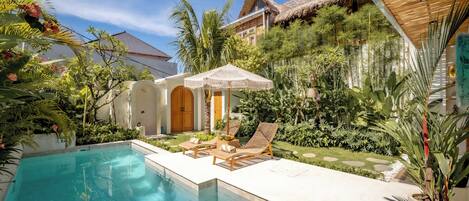 Villa, 3 Bedrooms, Private Pool, Pool View | View from room