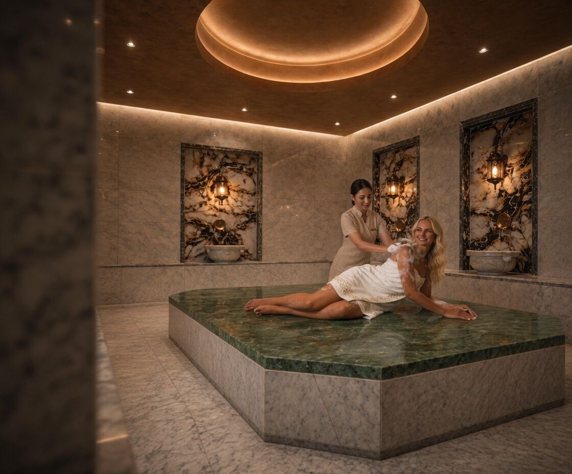Massages aux pierres chaudes, massages des tissus profonds