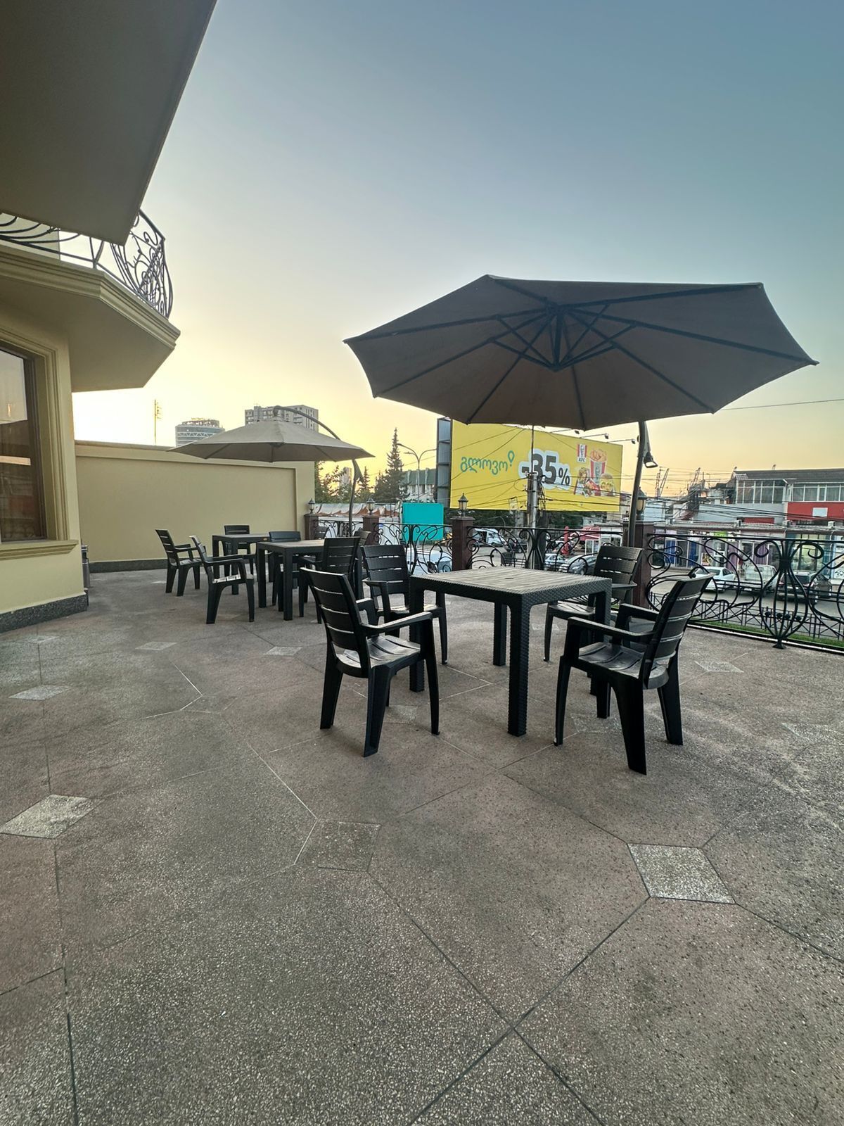 Restaurante al aire libre