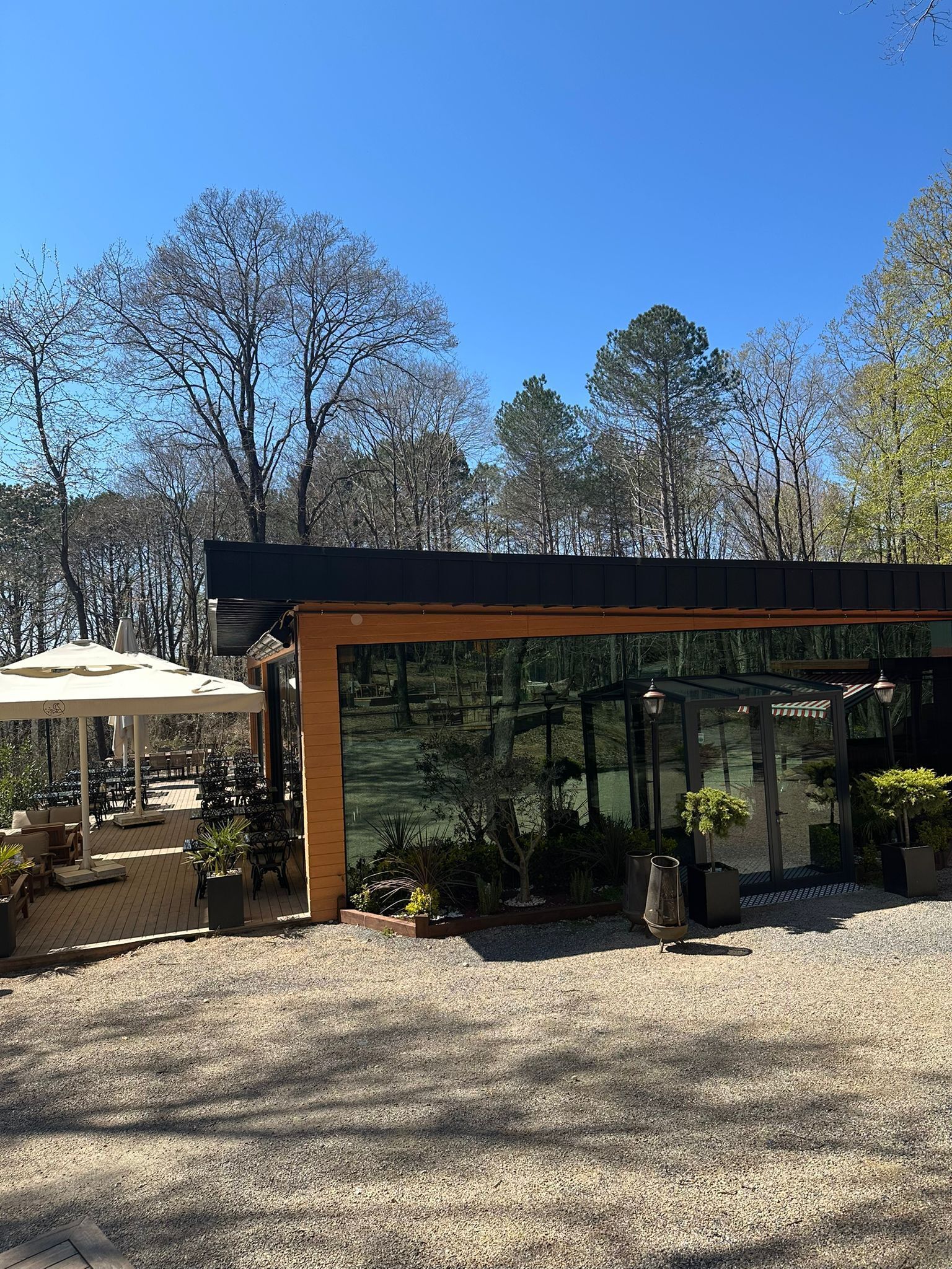 Restaurante al aire libre