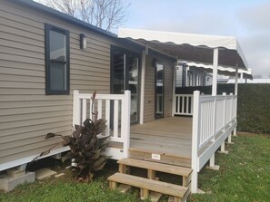 Exterior detail - Convenient mobile home, pets welcome - 5 guests (Saint-Jean-de-Monts)