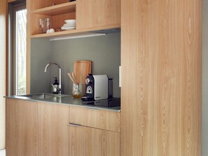 Interior - Cozy mobile home, pets welcome - 2 guests (Boltaña)