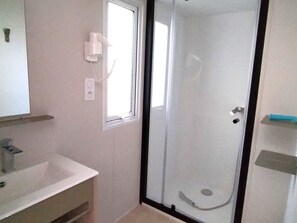 Hair dryer - Mobile home, pets allowed - 4 guests (Chaillé-les-Marais)