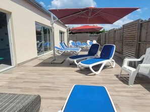 Terrace/patio - Mobile home, pets welcome - 6 guests (Sarzeau)