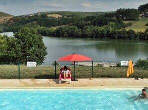 Pool - Mobile home, pets allowed - 4 guests (Lissac-sur-Couze)
