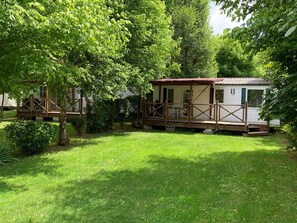 Exterior - Mobile home with AC - 6 guests (Monplaisant)