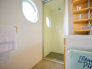 Bathroom - Mobile home welcoming pets - 5 guests (Saint-Jean-de-Monts)