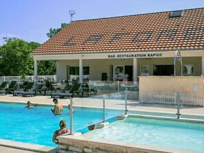 Pool - Mobile home with AC - 4 guests (Arrigny)