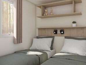 2 bedrooms, free WiFi - Comfortable mobile home - 4 guests (Hyères)