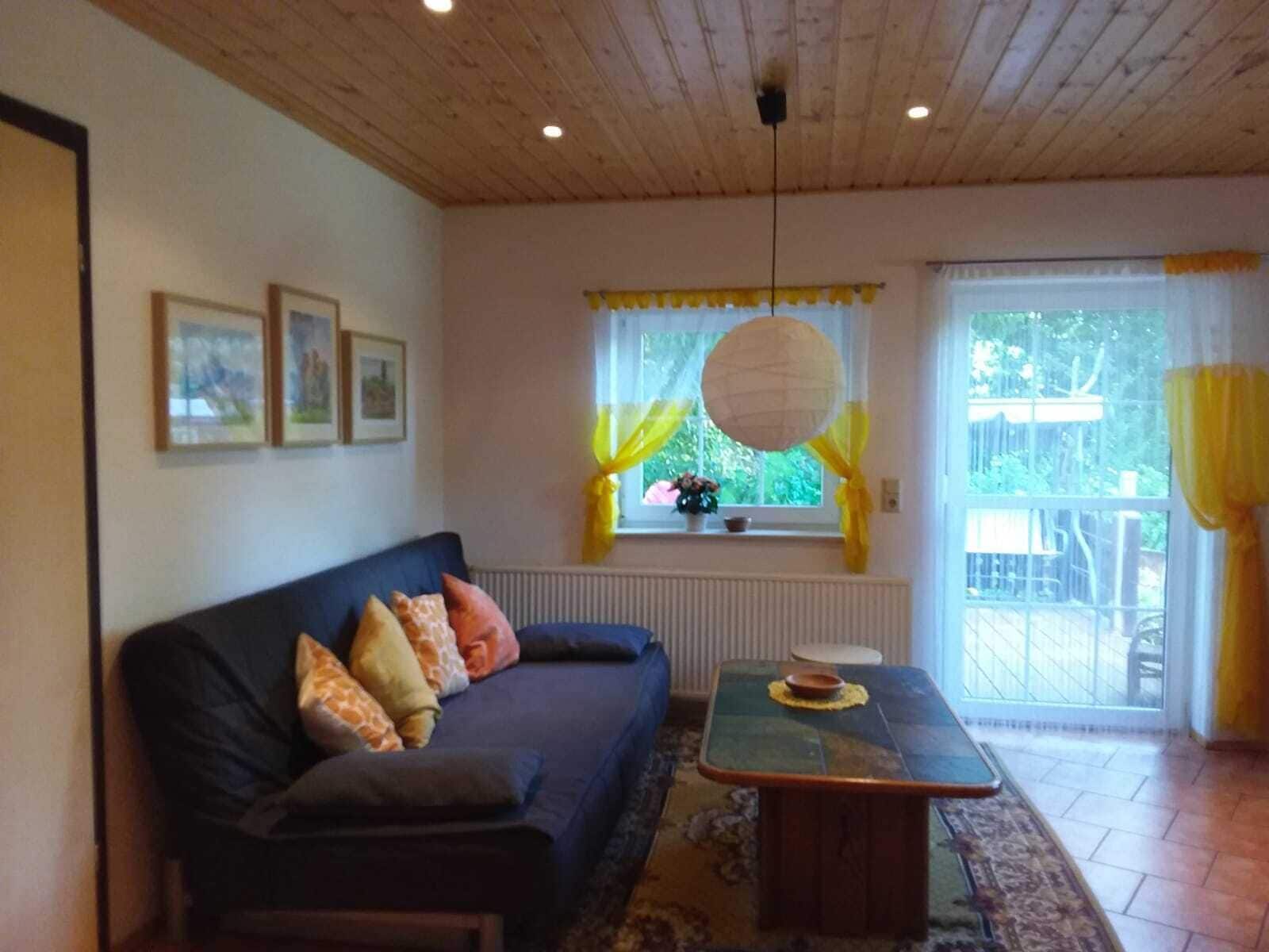 Smart TV, DVD player, table football, books