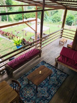 Dortoir Partagé, 1 chambre, fumeur, balcon | Balcon