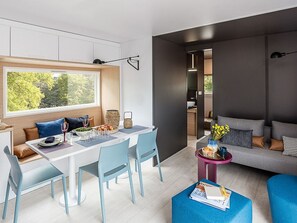 Dining - Air-conditioned mobile home - 4 guests (Saint-Jean-de-Monts)