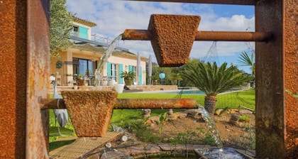 Exceptional Villa a/c 4br/8p With Pool & Sea View