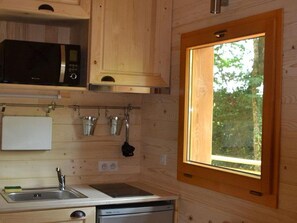 Private kitchen - Functional chalet - 6 guests (Magné)