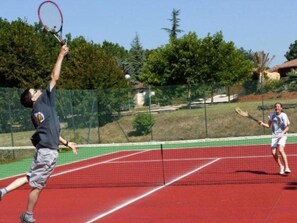 Sports court - Cozy mobile home, pets allowed - 4 guests (Puy-l'Évêque)