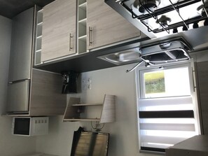 Microwave, coffee/tea maker - Cozy mobile home for 2 guests (Perros-Guirec)