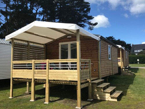Mobil-home confortable pour 2 pers.