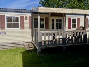 Terrace/patio - Mobile home for 4 guests - Saint-Lunaire (Saint-Lunaire)