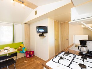 Interior - Mobile home with AC - 6 guests (Lézignan-Corbières)