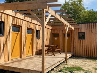 Cozy mobile home with AC – 2 guests