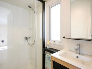 Hair dryer - Comfortable mobile home, pets welcome - 4 guests (Saint-Jean-de-Monts)