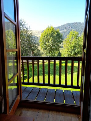 Interior - Mountain environment. Fireplace and garden - Isard 4 (Pla de l'Ermita)